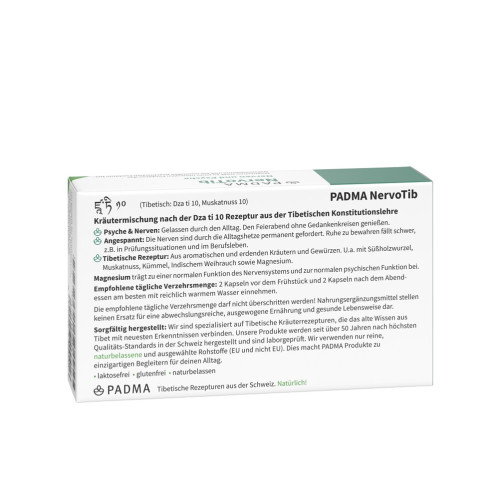 PADMA NervoTib, 60 Stk., Hager Pharma GmbH