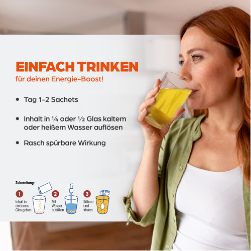 Dr. B&ouml;hm Leistungs-Elixier Brausegranulat, 14 Stk., Apomedica Pharmazeutische Produkte GmbH