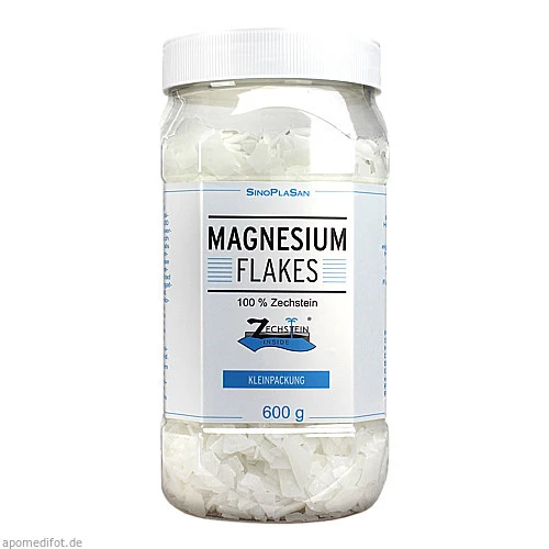 Magnesium-Flakes 100% Zechstein, 600 G, SinoPlaSan GmbH