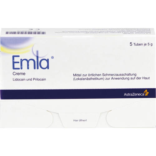 EMLA Creme + 12 Tegaderm Pflaster, 5X5 G, Eurimpharm Arzneimittel GmbH