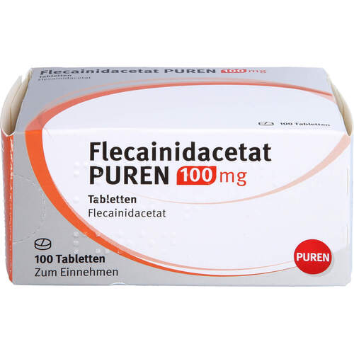 Flecainidacetat PUREN 100 mg Tabletten, 100 ST, PUREN Pharma GmbH & Co. KG