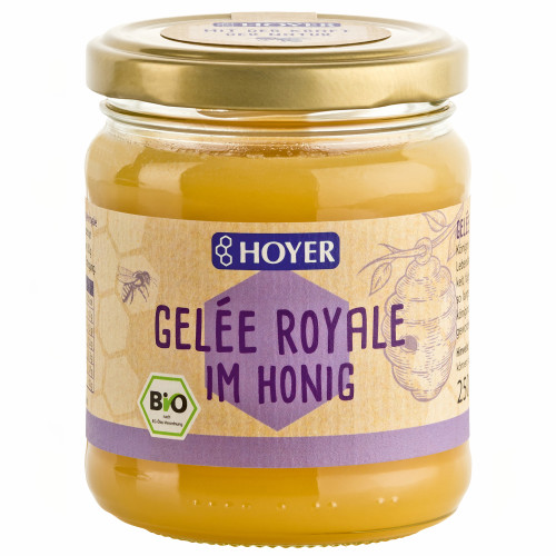 Hoyer Gelee Royale im Honig, 250 g, HOYER GmbH
