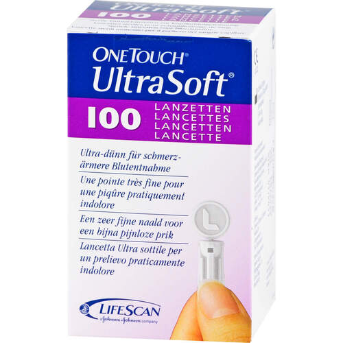 ONE TOUCH Ultra Soft Nadellanzetten 28 G, 100 Stk., 1001 Artikel Medical GmbH