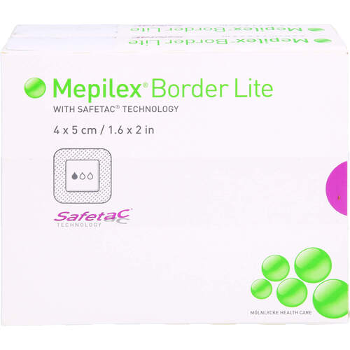 MEPILEX Border Lite Schaumverb.4x5 cm steril, 20 Stk., B2b Medical GmbH