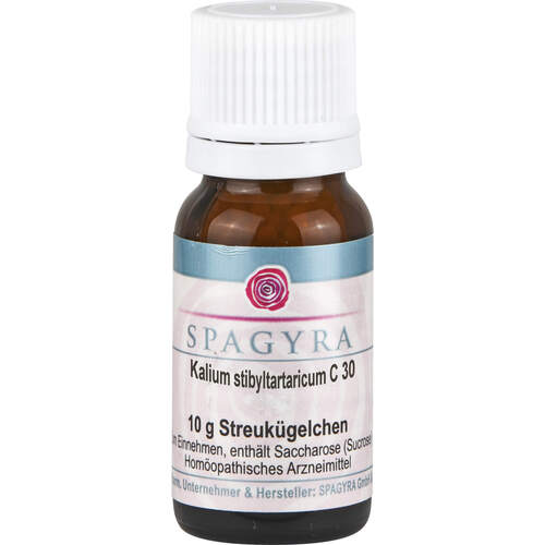 Kalium stibyltartaricum C30, 10 g, Spagyra GmbH & Co. KG