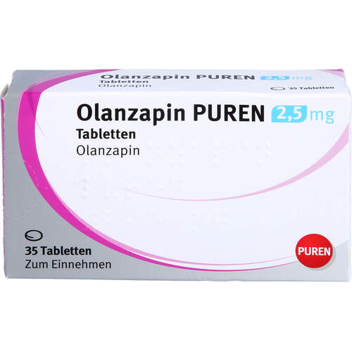 Olanzapin PUREN 2.5 mg Tabletten, 35 Stk., PUREN Pharma GmbH & Co. KG