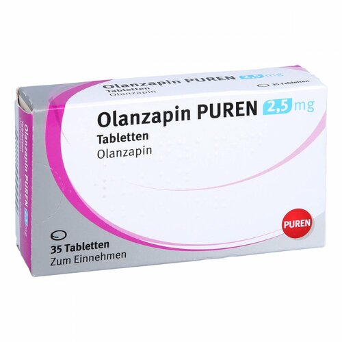 Olanzapin PUREN 2.5 mg Tabletten, 35 Stk., PUREN Pharma GmbH & Co. KG