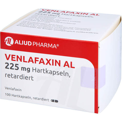 Venlafaxin AL 225mg Hartkapseln retardiert, 100 st, Aliud Pharma GmbH