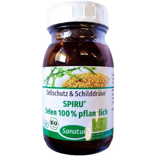 Selen 100% pflanzlich SPIRU BIO, 90 Stk., Sanatur GmbH
