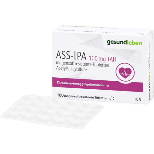 ASS-IPA 100 mg TAH, 100 Stk., Alliance Healthcare Deutschland GmbH