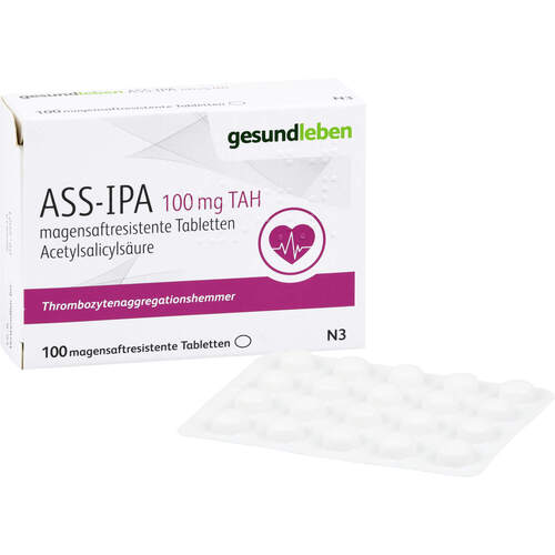 ASS-IPA 100 mg TAH, 100 Stk., Alliance Healthcare Deutschland GmbH