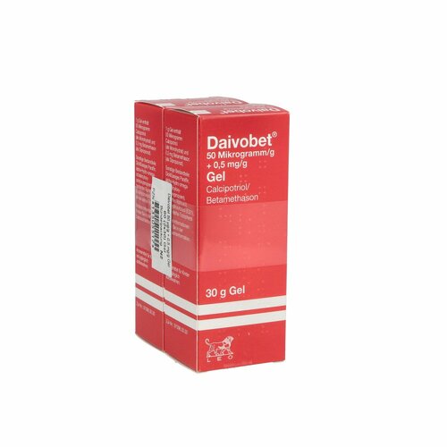 Daivobet 50 Mikrogramm/g + 0.5 mg/g Gel B, 60 G, Docpharm GmbH