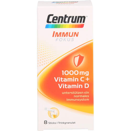 Centrum Fokus Immun 1000mg Vitamin C + D, 8 Stk., Haleon Germany GmbH