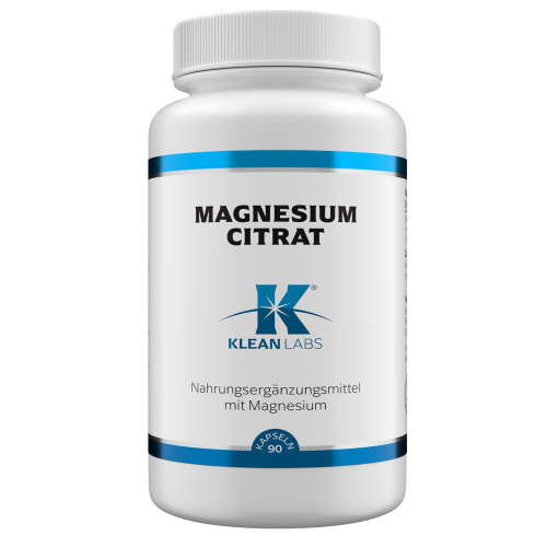 Magnesium Citrat Klean Labs, 90 Stk., Supplementa GmbH