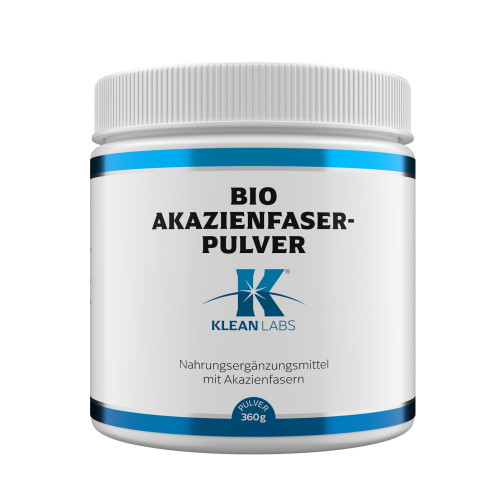 Akazienfaser-Pulver KLEAN LABS, 360 g, Supplementa GmbH