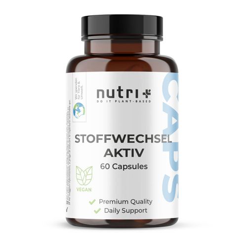 NUTRI PLUS Stoffwechsel Aktiv Kapseln, 120 Stk., Nutrition-Plus Germany e.K.