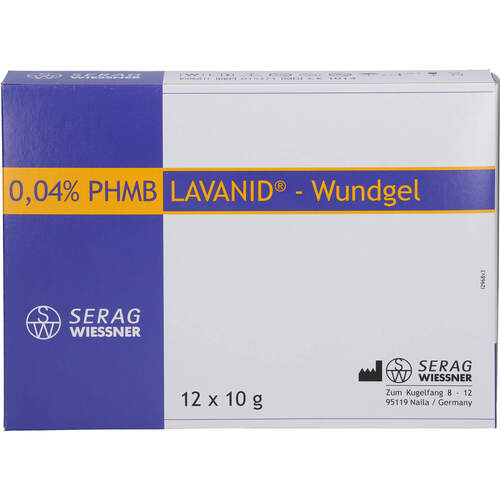 LAVANID-Wundgel V+, 12x10 g, Serag-Wiessner GmbH & Co. KG