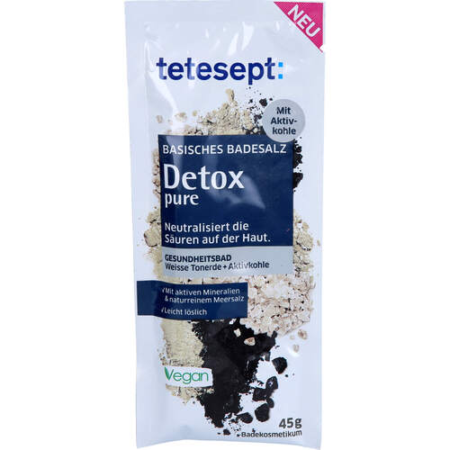 tetesept Basisches Badesalz Detox pure, 45 g, Merz Consumer Care GmbH