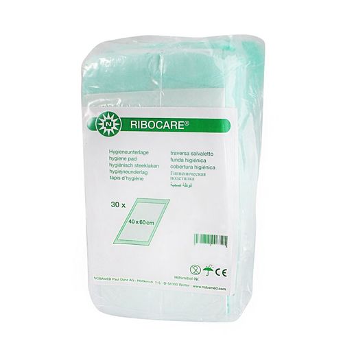 Ribocare Hygieneunterlage 40x60cm 4lagig, 30 Stk., Nobamed Paul Danz AG