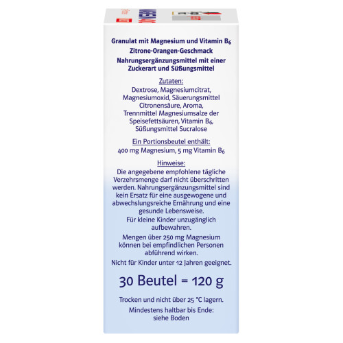 Doppelherz Magnesium 400 direct system, 30 Stk., Queisser Pharma GmbH & Co. KG