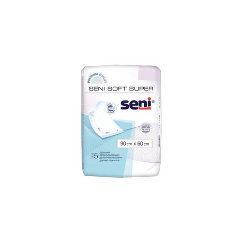Seni Soft Super Bettschutzunterlagen 90x60, 12x5 Stk., Tzmo Deutschland GmbH