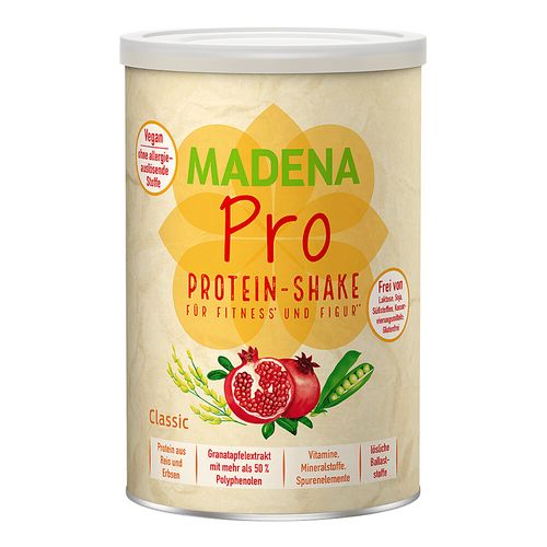 MADENA Pro Protein-Shake classic vegan, 500 g, Madena GmbH & Co. KG
