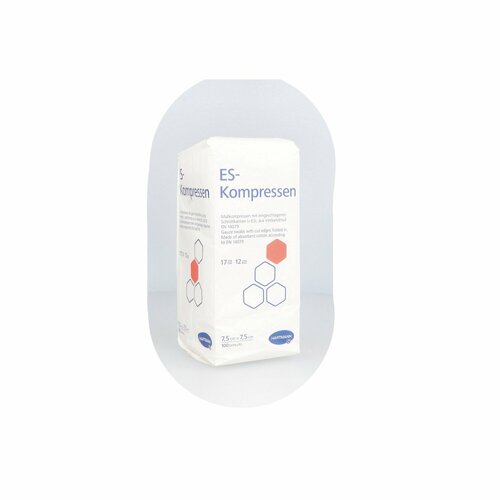 ES-KOMPRESSEN unsteril 7.5x7.5 cm 12fach, 100 Stk., + Prisoma GmbH
