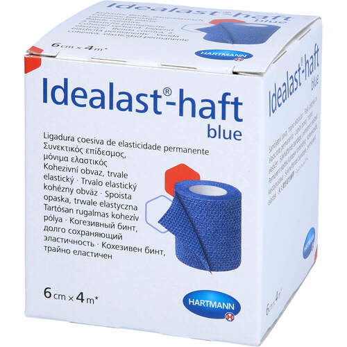 IDEALAST-haft color Binde 6 cmx4 m blau, 1 Stk., + Prisoma GmbH