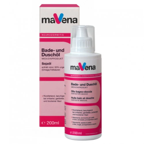 BADE- UND DUSCH&Ouml;L, 200 ml, Mavena Deutschland GmbH