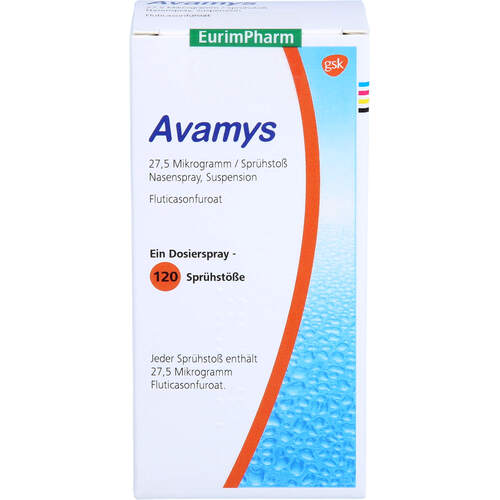 AVAMYS 27.5 mcg Nasenspray 120 Hub, 1 ST, Eurimpharm Arzneimittel GmbH