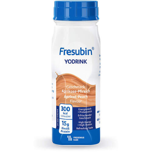 Fresubin YoDrink Aprikose-Pfirsich, 24X200 ML, Fresenius Kabi Deutschland GmbH