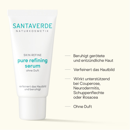pure refining serum, 30 ml, SANTAVERDE GmbH