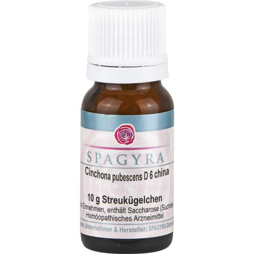 Cinchona pubescens D6 (China), 10 g, Spagyra GmbH & Co. KG
