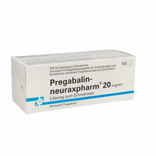 Pregabalin-neuraxpharm 20 mg/ml Lösung z.Einnehmen, 473 ML, neuraxpharm Arzneimittel GmbH