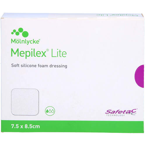 MEPILEX Lite Schaumverband 7.5x8.5 cm steril, 5 Stk., Avitamed GmbH