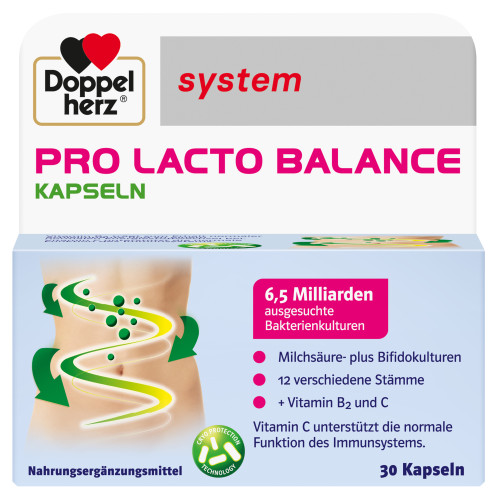 Doppelherz Pro Lacto Balance system, 30 Stk., Queisser Pharma GmbH & Co. KG