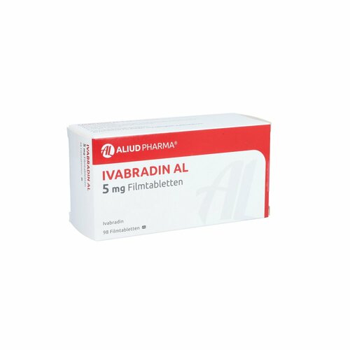 Ivabradin AL 5 mg Filmtabletten, 98 ST, Aliud Pharma GmbH