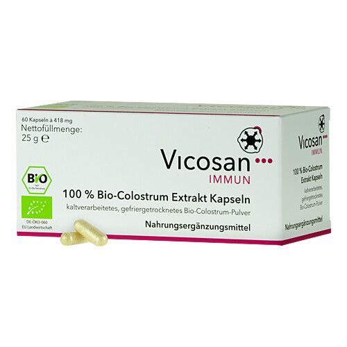 Vicosan immun 100% Colostrum Extrakt, 60 Stk., medi cine akademie GmbH