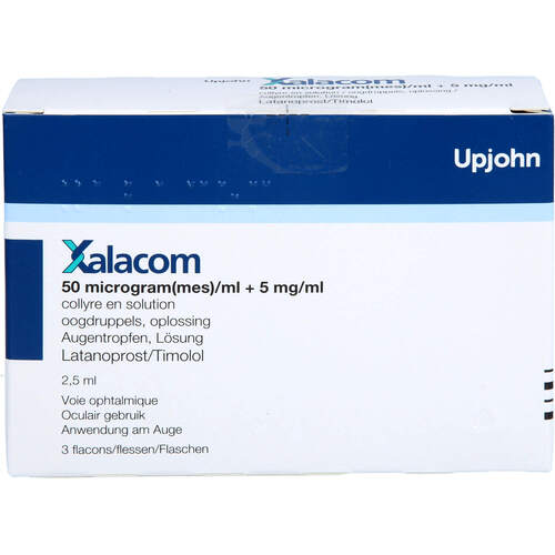 Xalacom Augentropfen, 3x2,5 ml, Abacus Medicine A/S