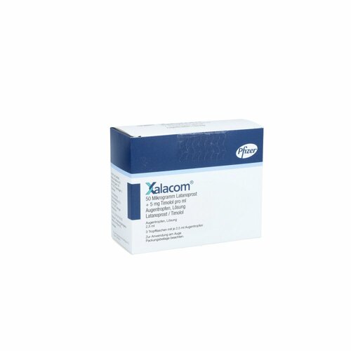 Xalacom Augentropfen, 3x2,5 ml, Abacus Medicine A/S
