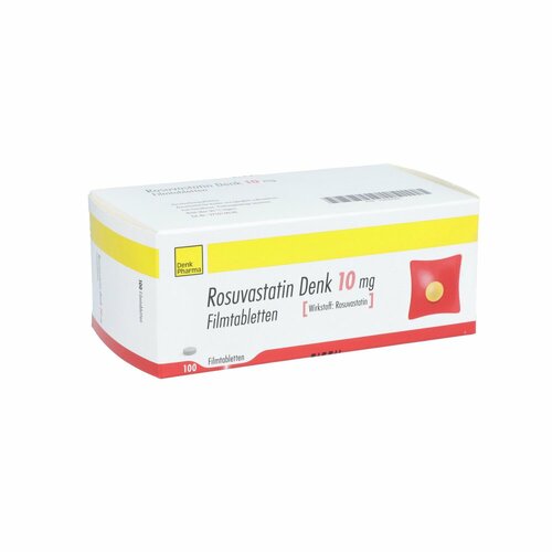 Rosuvastatin Denk 10 mg Filmtabletten, 100 ST, Denk Pharma GmbH & Co. KG