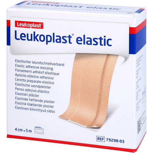 Leukoplast Elastic Pflaster 4 cm x 5 m Rolle, 1 Stk., Bsn Medical GmbH