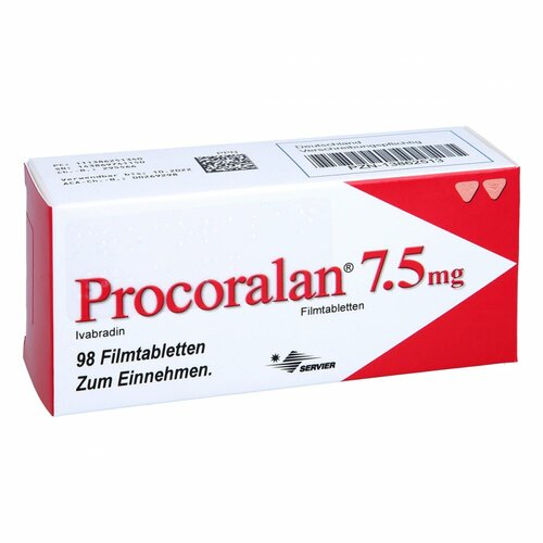 PROCORALAN 7.5 mg Filmtabletten, 98 Stk., Aca Müller/Adag Pharma AG
