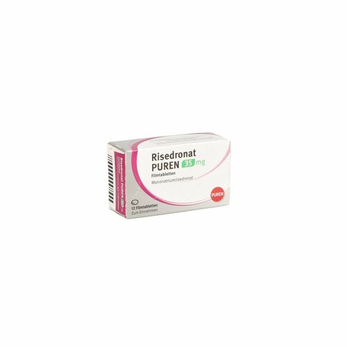 Risedronat PUREN 35 mg Filmtabletten, 12 Stk., PUREN Pharma GmbH & Co. KG