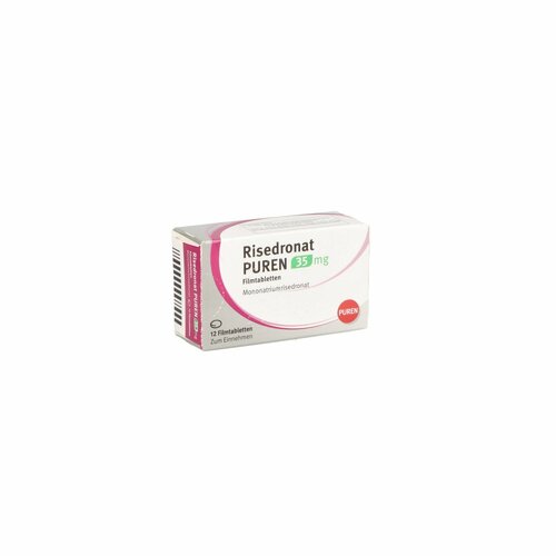 Risedronat PUREN 35 mg Filmtabletten, 12 ST, PUREN Pharma GmbH & Co. KG