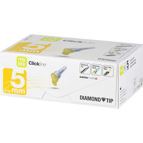 MYLIFE Clickfine Pen-Nadeln 5 mm, 100 Stk., + Prisoma GmbH
