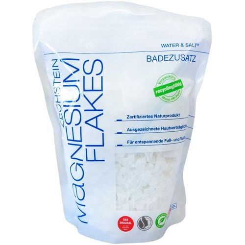 Magnesium Flakes Zechstein, 500 g, Water & Salt AG