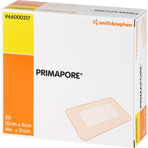 PRIMAPORE Wundverband 8x10 cm steril, 20 Stk., Docpharm GmbH