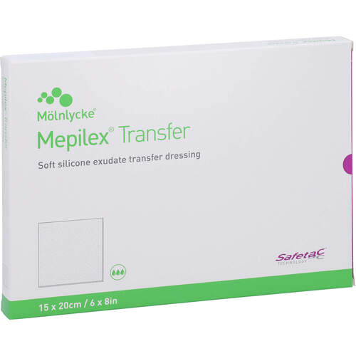 MEPILEX Transfer Schaumverband 15x20 cm steril, 5 Stk., Avitamed GmbH