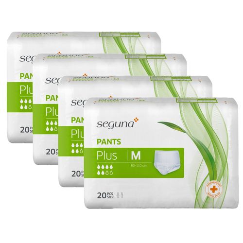 SEGUNA Pants Plus M, 4x20 Stk., MEDI-MARKT Homecare GmbH